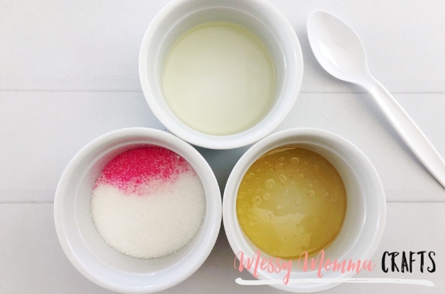 Our DIY Bubble Gum Lip Scrub is the best smelling way to make your lips smooth for summer.