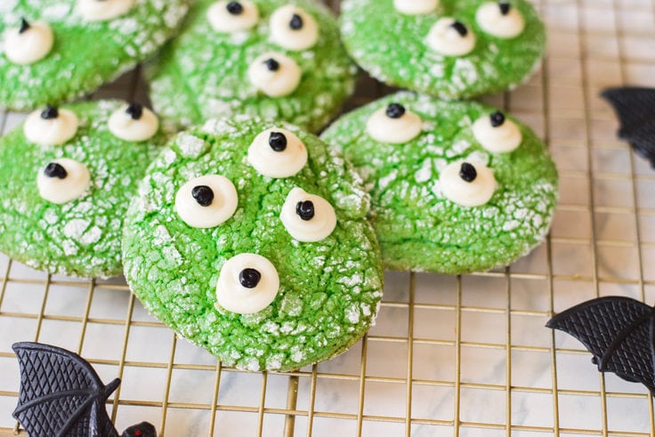 These Halloween Monster Cookies bring in the spook AND cuteness factor - all in one! Plus, they’re really easy to make, and you probably have the majority of the ingredients already in your pantry.