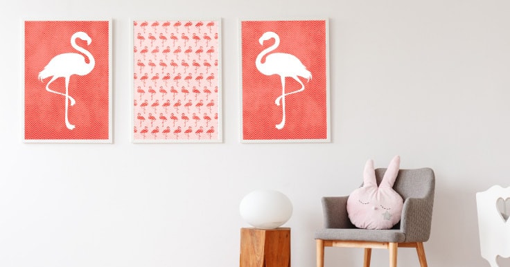 Free Printable DIY Wall Art for the Summer - Messy Momma Crafts