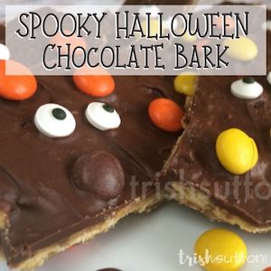 Spooky Halloween chocolate bar from Trish Sutton.