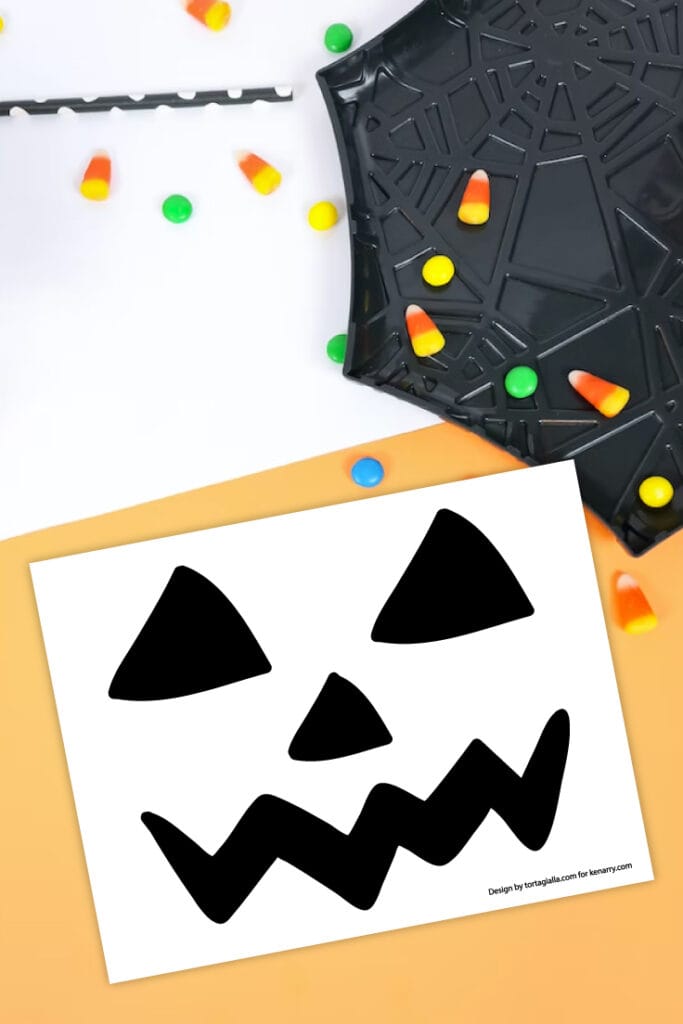Pumpkin Stencils Printable Free Download - Messy Momma Crafts