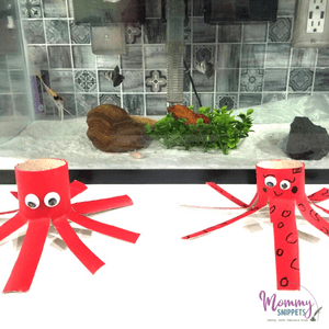 2 Octopus Toilet Paper Roll Crafts for Kids