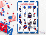 Patriotic Bingo Free Printable - Messy Momma Crafts