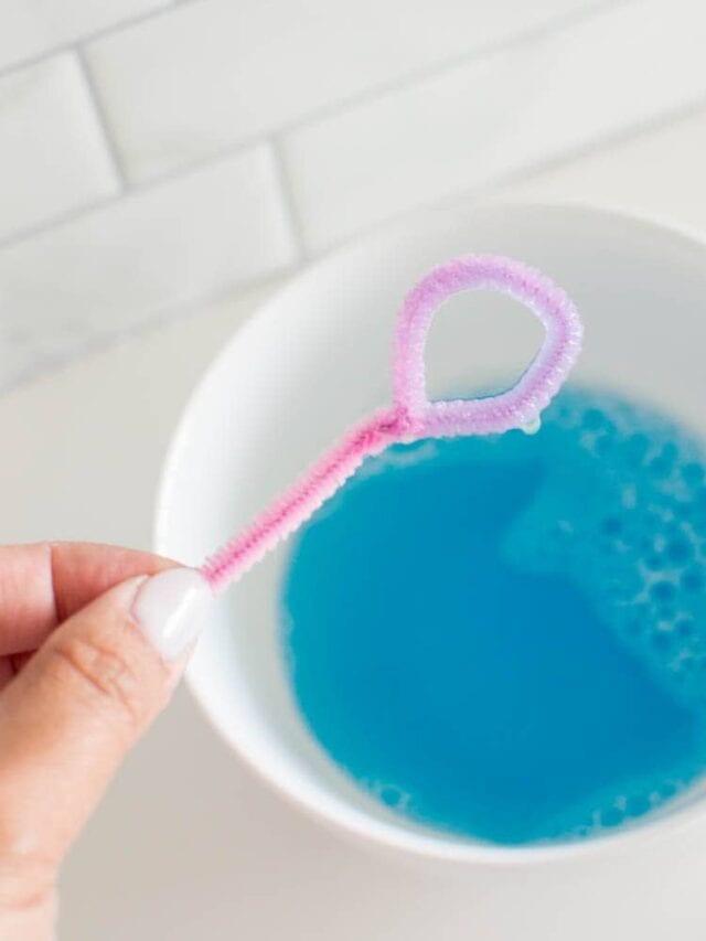 How To Make A DIY Bubble Wand