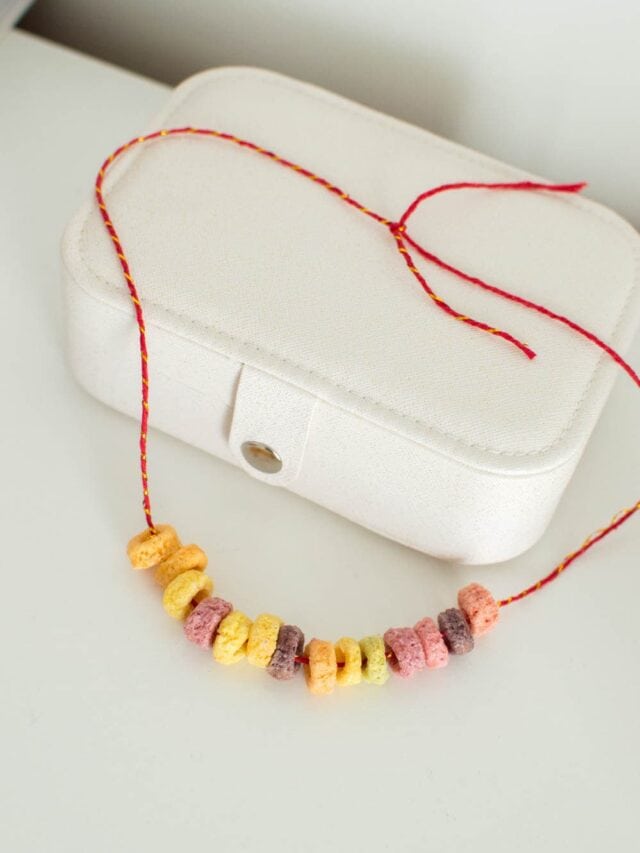Easy Fruit Loop Necklace Craft