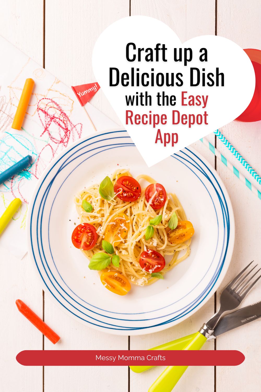 Craft up a delicious dish with the Easy Recipe Depot app.
